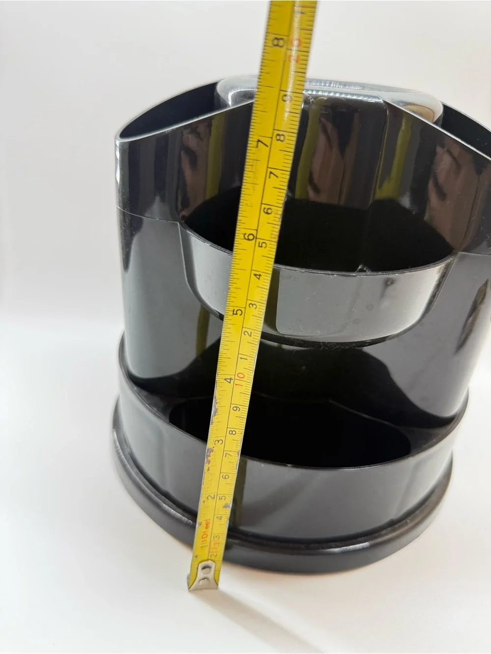 Rotating Desk Organizer Caddy - Black